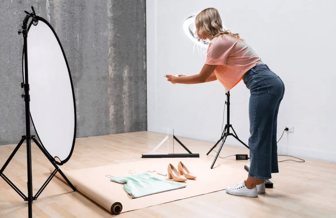 Flat lay photography is a straightforward and effective technique for online stores.